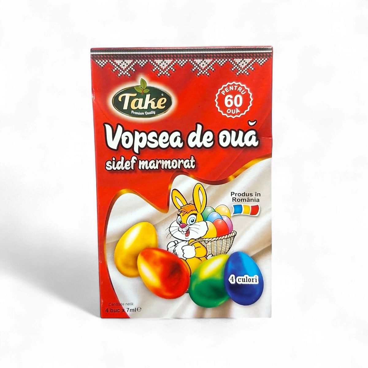 20 ML VOPSEA DE OUA LICHIDA 4 CULORI (60 OUA) TAKE