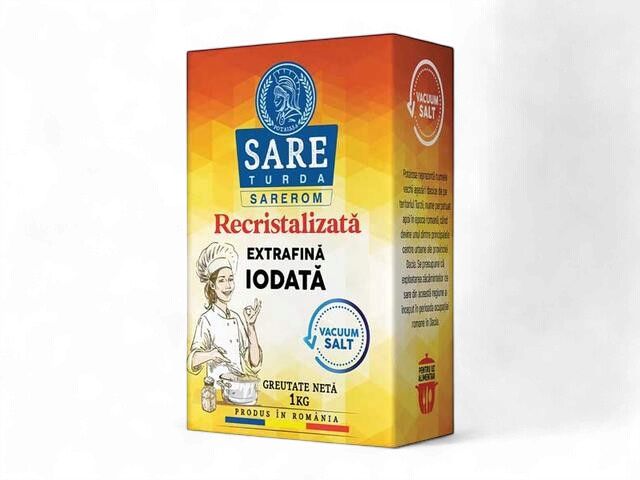 SAREROM EXTRAFINA IODATA 1KG