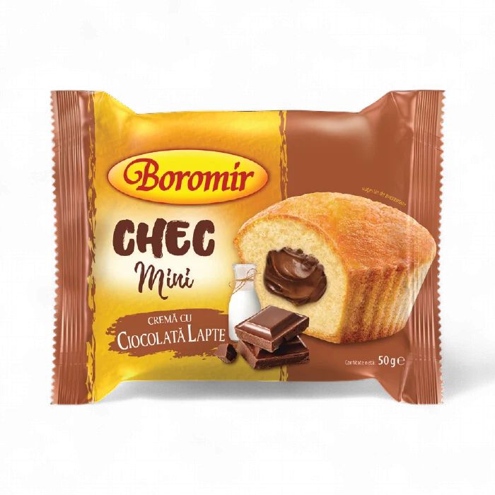 BOROMIR CHEC MINI CIOCOLATA LAPTE