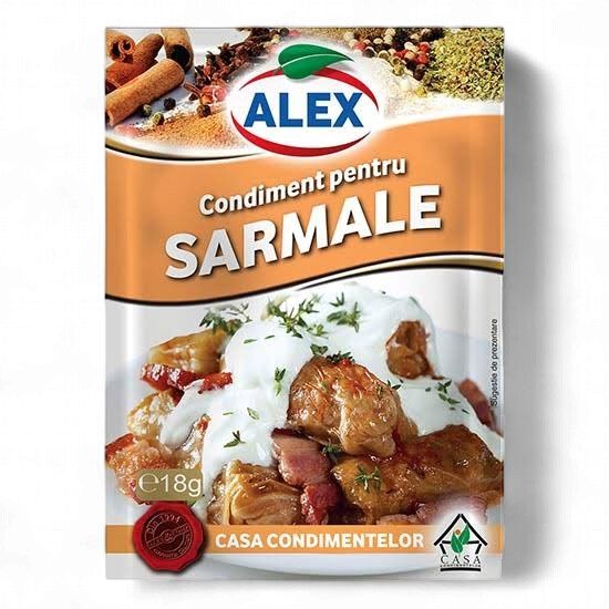 18 G CONDIMENT PENTRU SARMALE ALEX