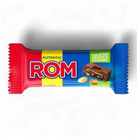 BATON ROM CU ARAHIDE SI CARAMEL