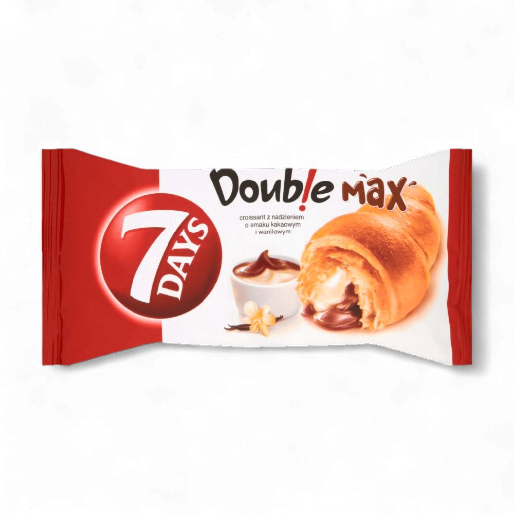 80 G CROISSANT CACAO SI VANILIE DUBLU 7 DAYS