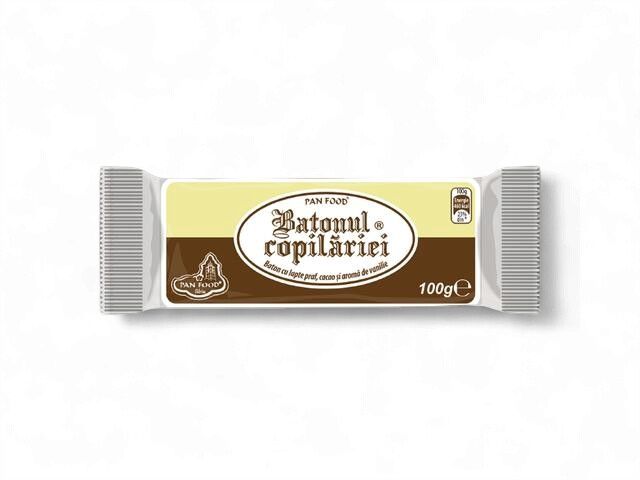 BATONUL COPILARIEI CU LAPTE PRAF SI CACAO