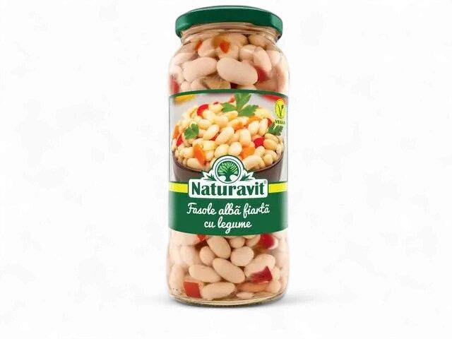 FASOLE ALBA CU FIARTA CU LEGUME