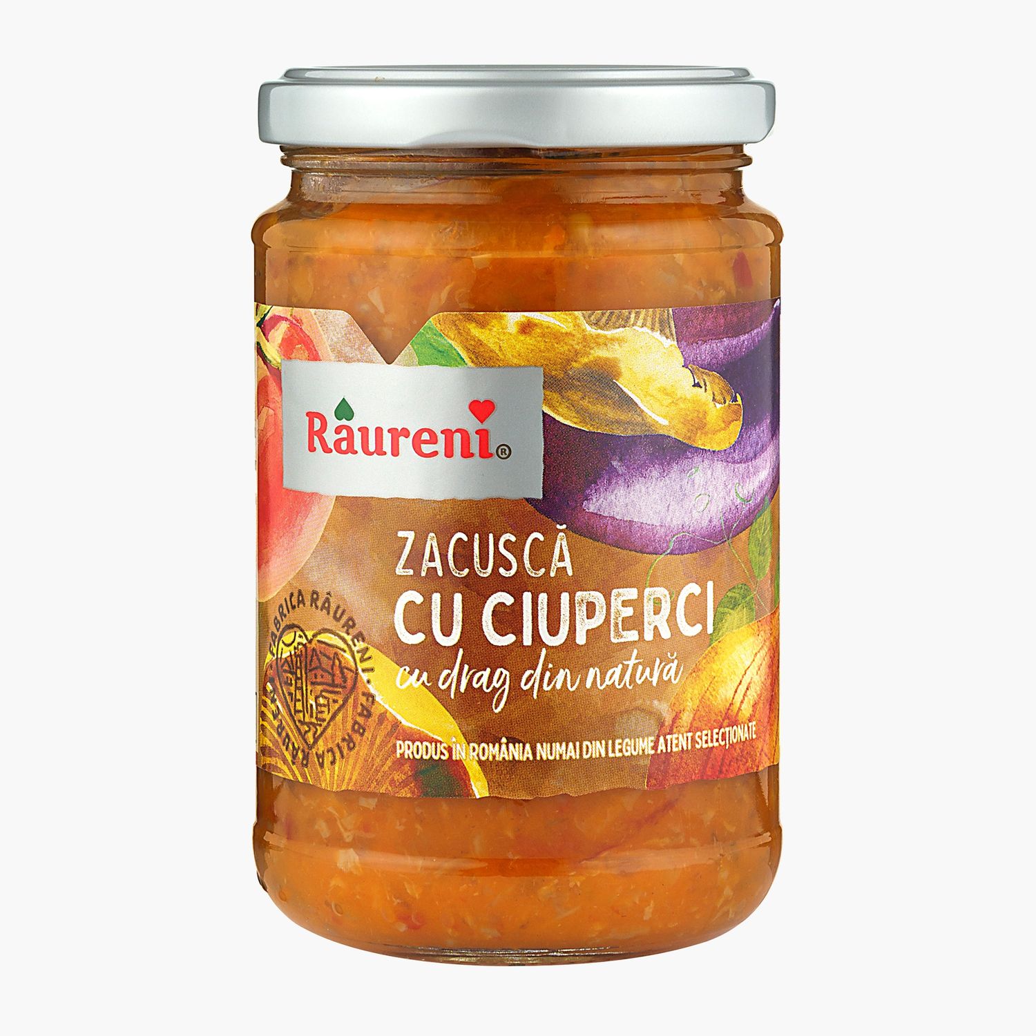ZACUSCA CU CIUPERCI   RAURENI