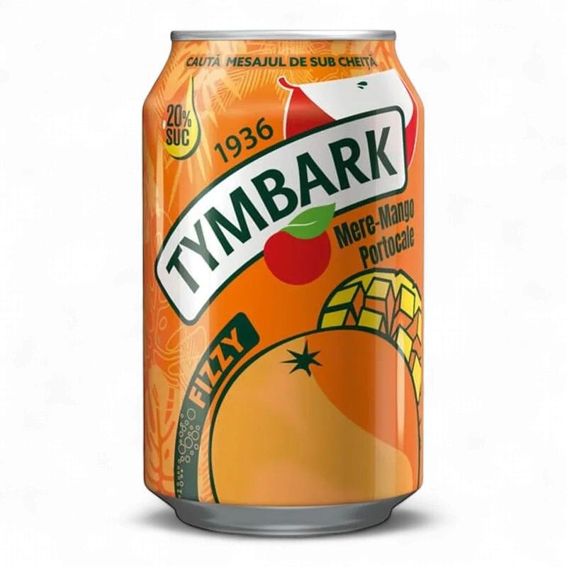 TYMBARK FRIZZY 0.33  MERE-MANGO-PORTOCALE