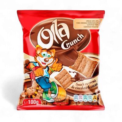 OLLA 100G CRUNCH CACAO