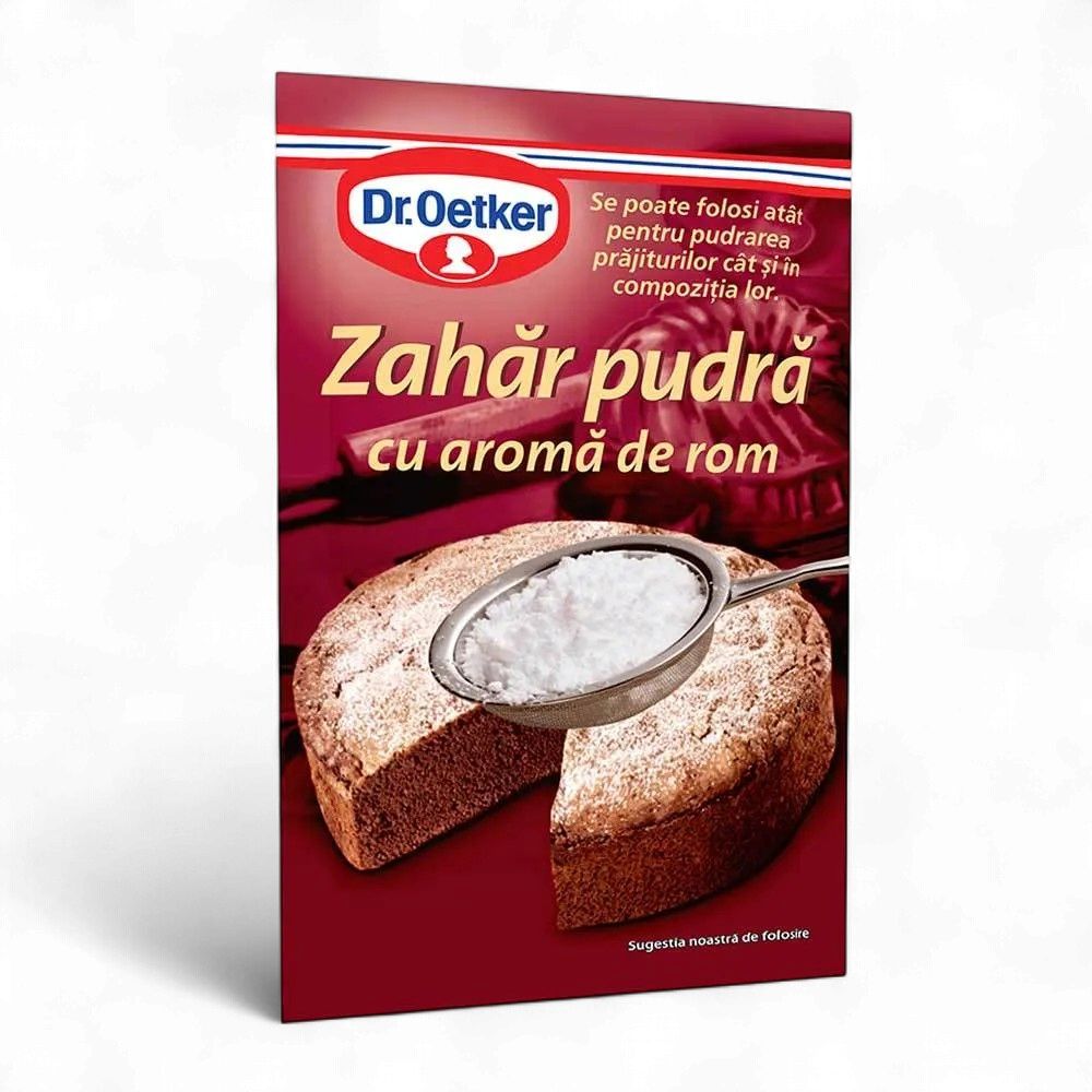 ZAHAR PUDRA CU AROMA DE ROM