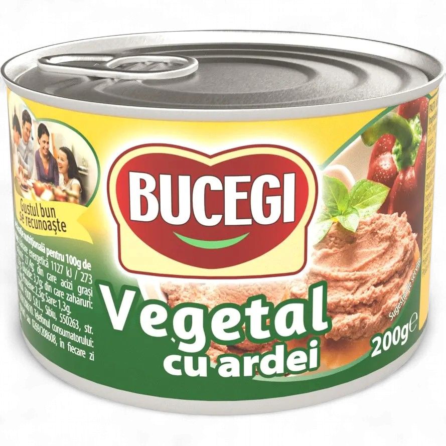 200G  BUCEGI PATE VEGETAL CU ARDEI