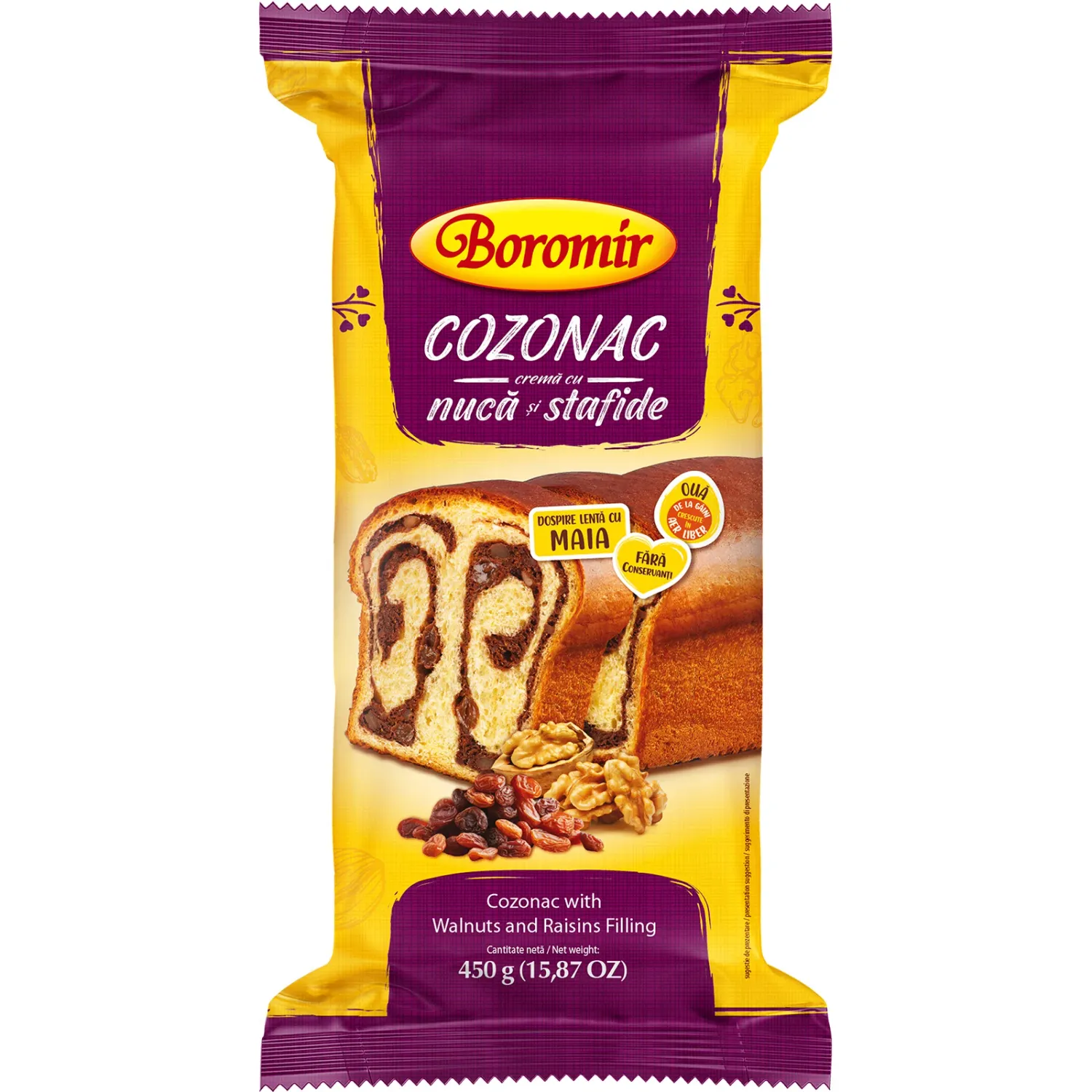 BOROMIR COZONAC NUCA-STAFIDE