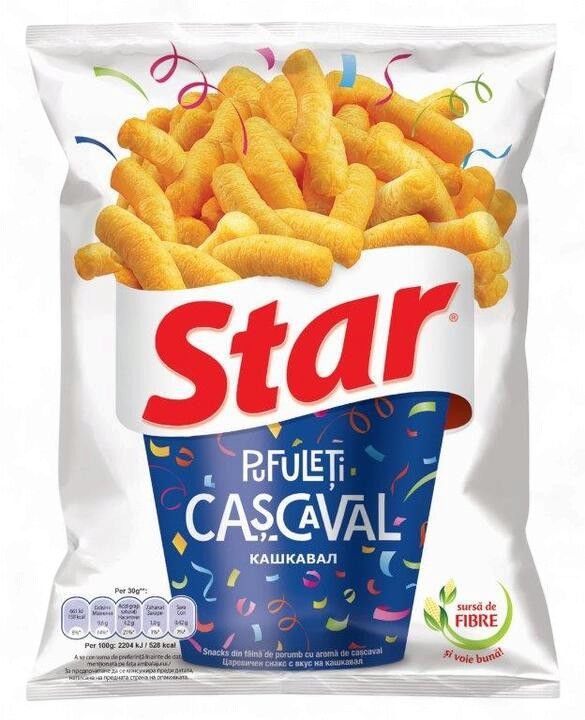 STAR SNACKS CHEESE 80G
