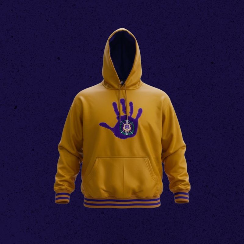 5 Dawg  Hoodie - Gold
