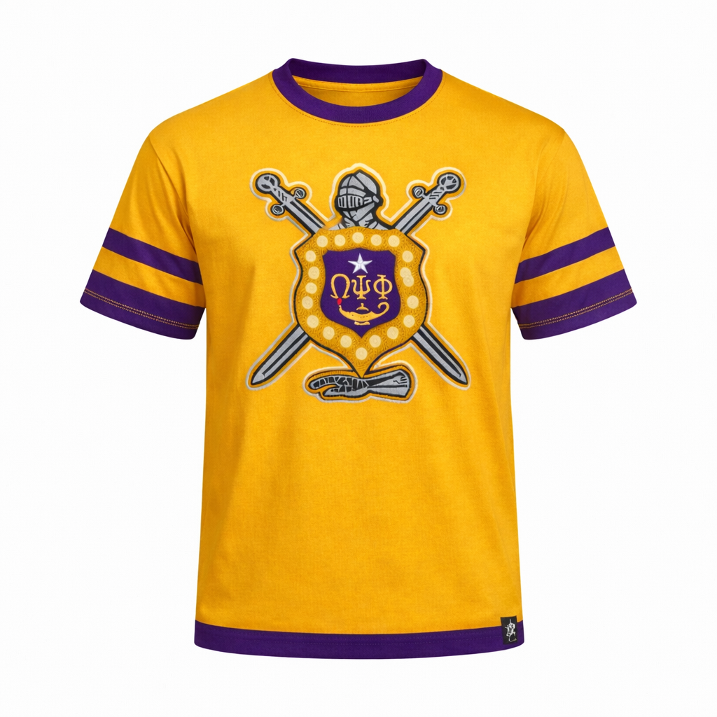 Omega Psi Phi Old School Shield T-Shirt