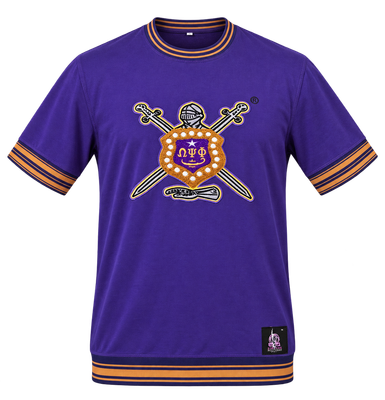 Omega Psi Phi Old School Shield T-Shirt Omega Psi Phi Old School Shield T-Shirt