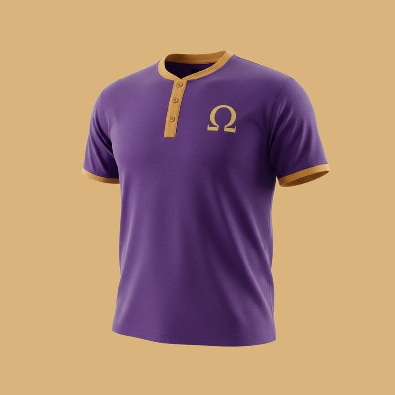 The Omega Man Button T- Shirt