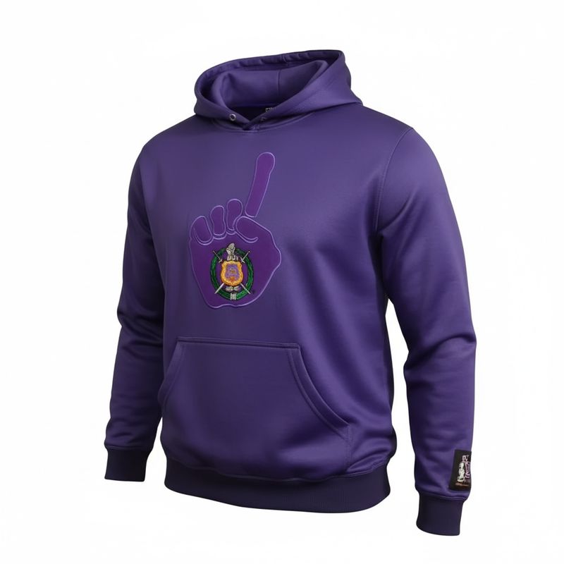 1 Dawg Hoodie - Purple