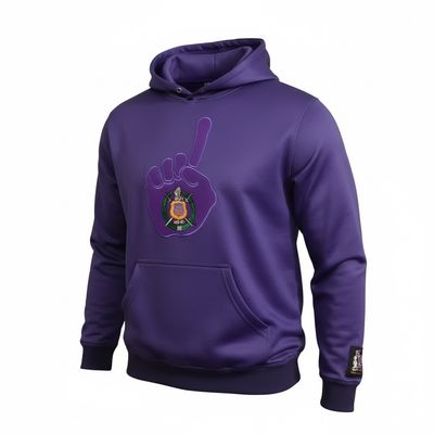 1 Dawg Hoodie - Purple