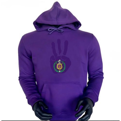 3 Dawg Hoodie - Purple