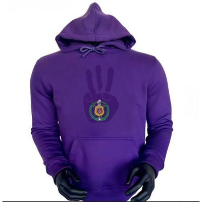 3 Dawg Hoodie - Purple