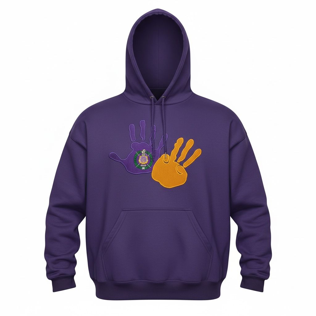 8 Dawg Hoodie - Purple