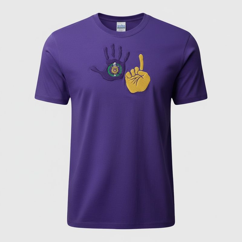 6 Dawg  T-Shirt - Purple