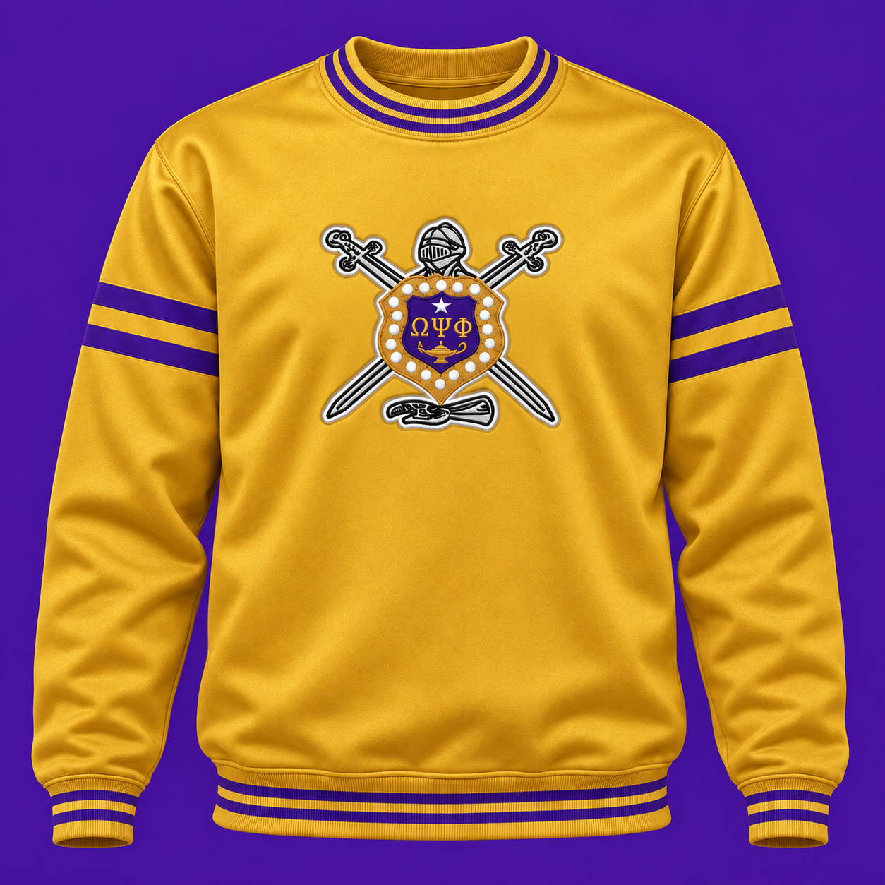 Old School Shield Pullover