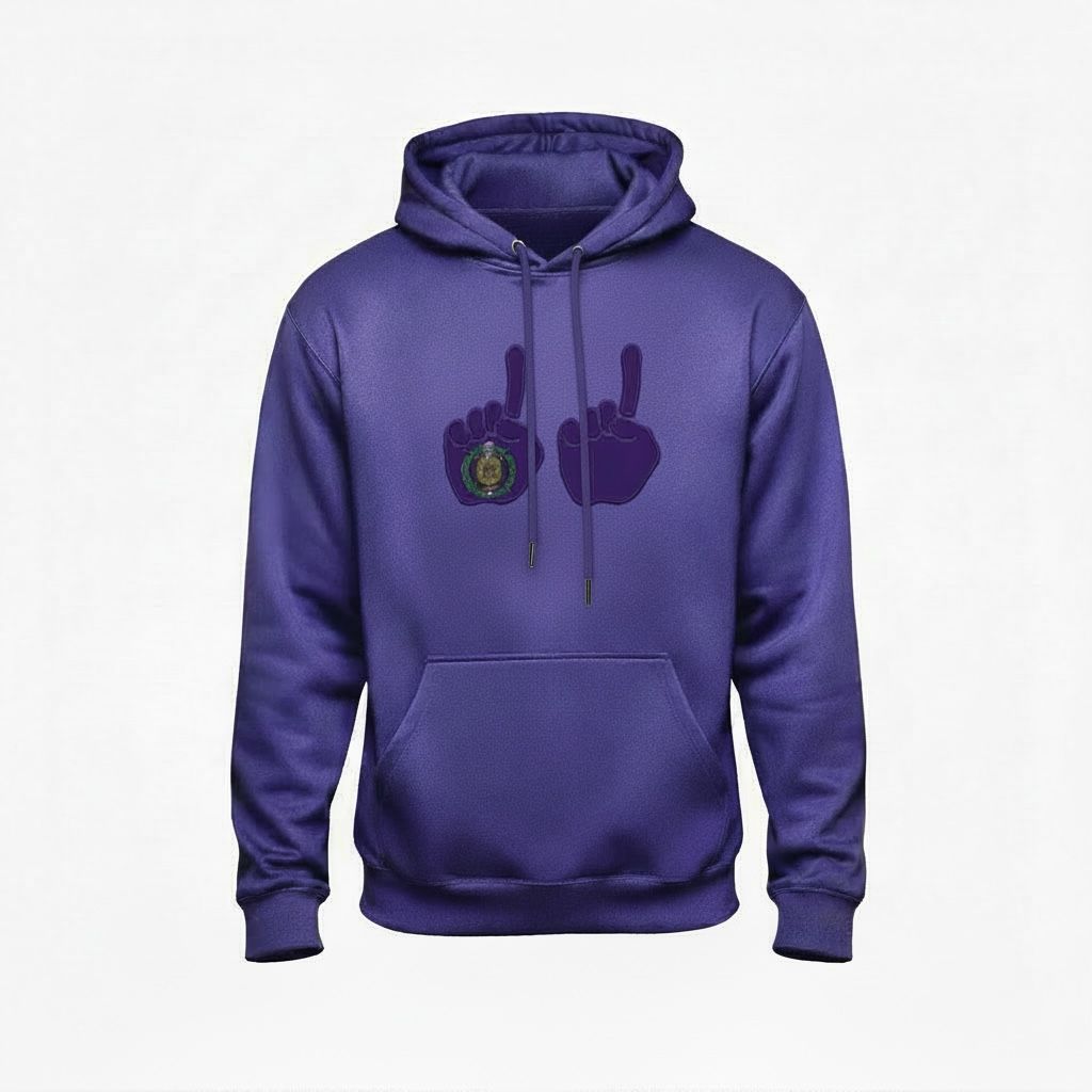 11 Dawg Hoodie - Purple