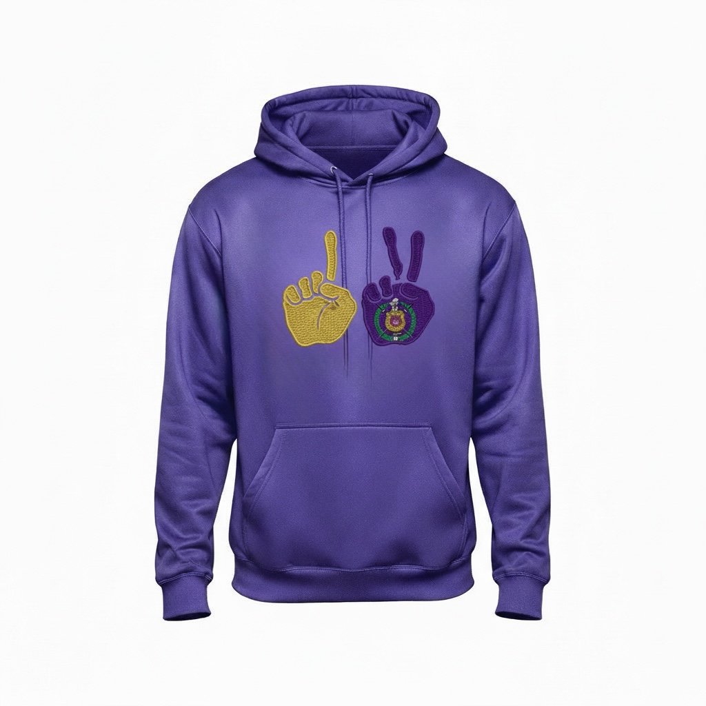 12 Dawg Hoodie - Purple