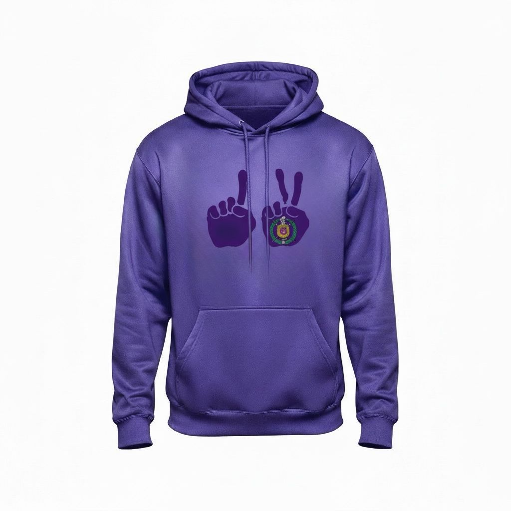 12 Dawg Hoodie - Purple