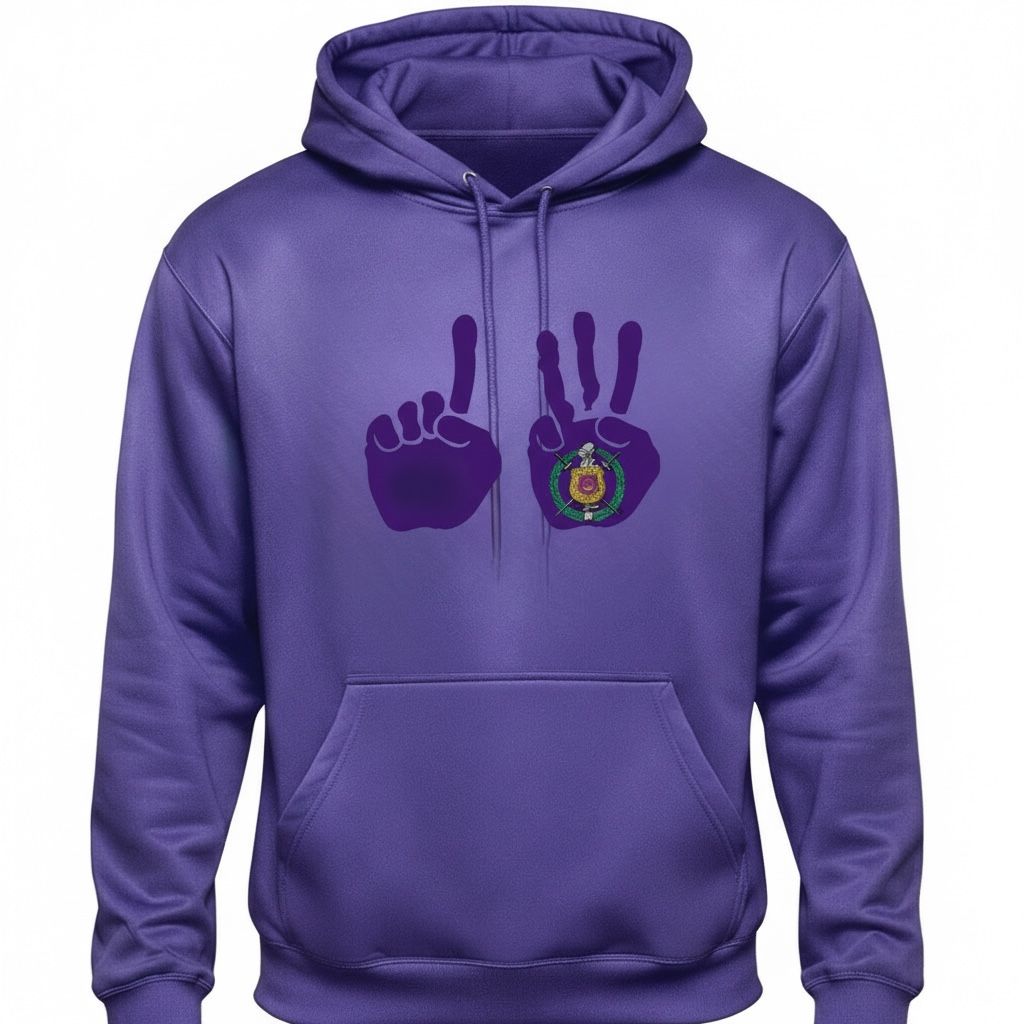 13 Dawg Hoodie - Purple 13 Dawg Hoodie - Purple