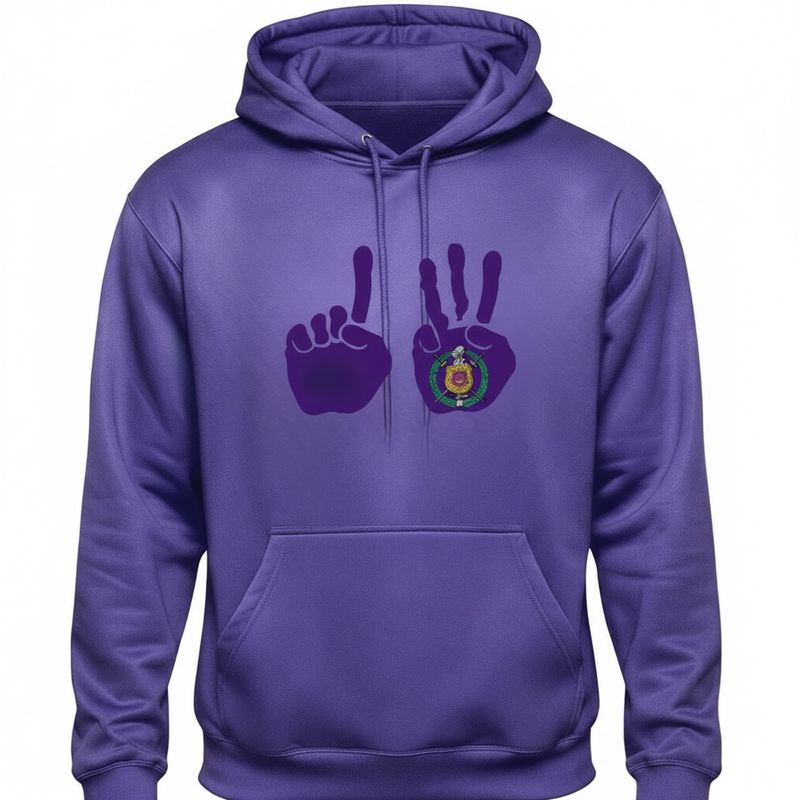 13 Dawg Hoodie - Purple
