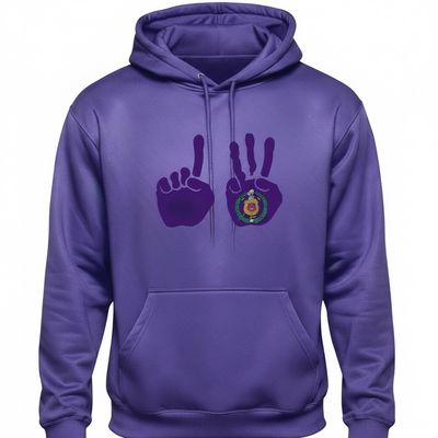 13 Dawg Hoodie - Purple 13 Dawg Hoodie - Purple