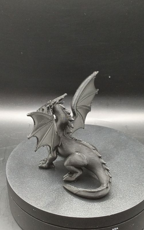 Drache klein aus Kunststoff