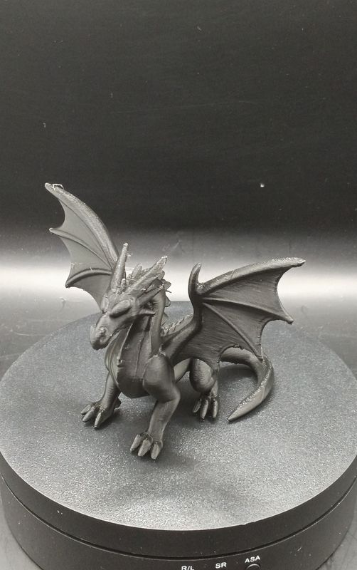 Drache klein aus Kunststoff