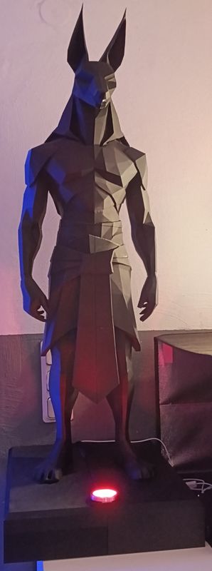 Anubis Startur 115 cm groß mit Beleuchtung 