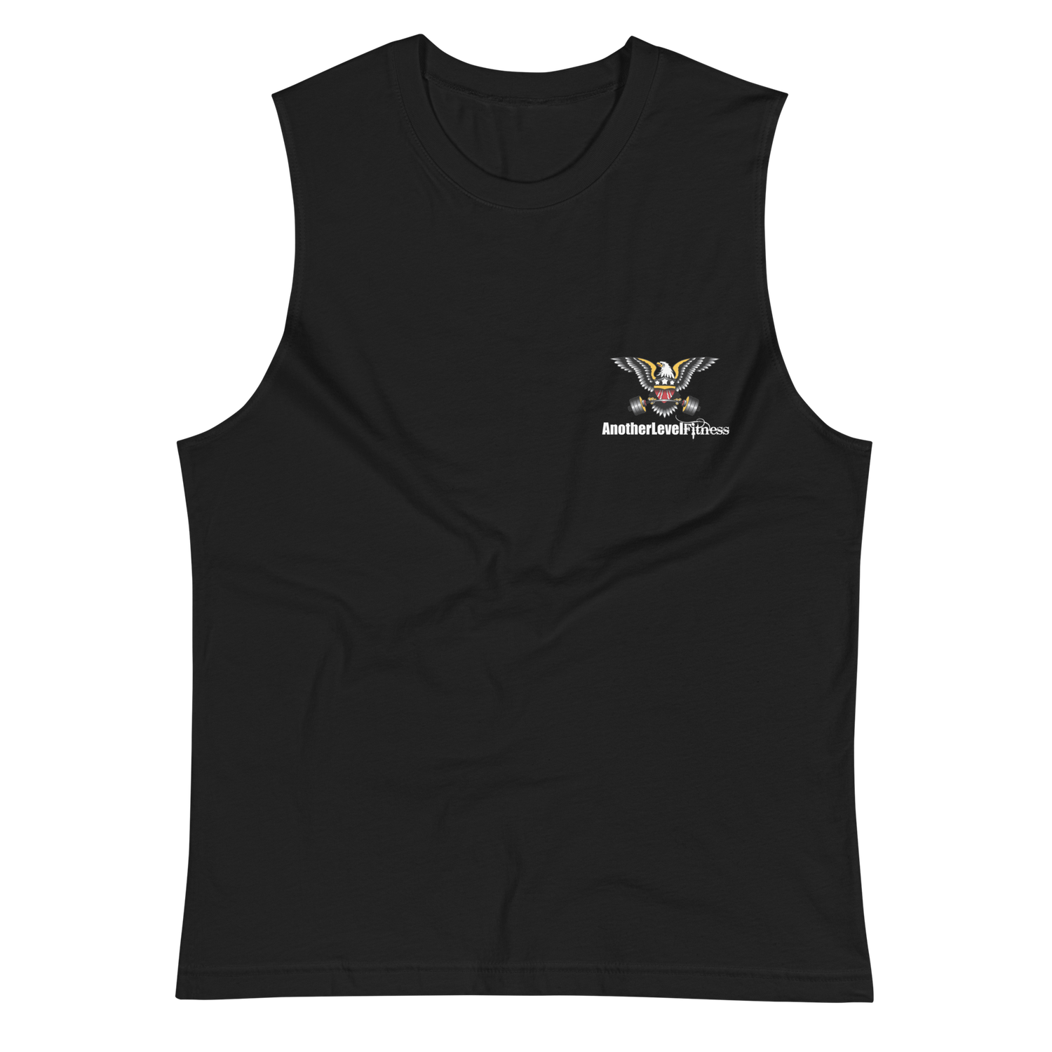  Barbell Flag - Unisex Muscle Tank