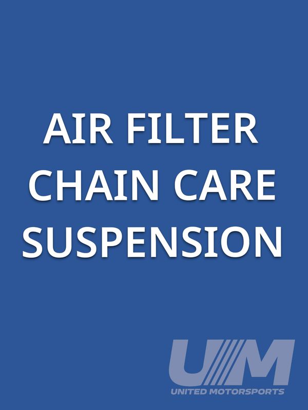 Air Filter/Chain Care/Suspension