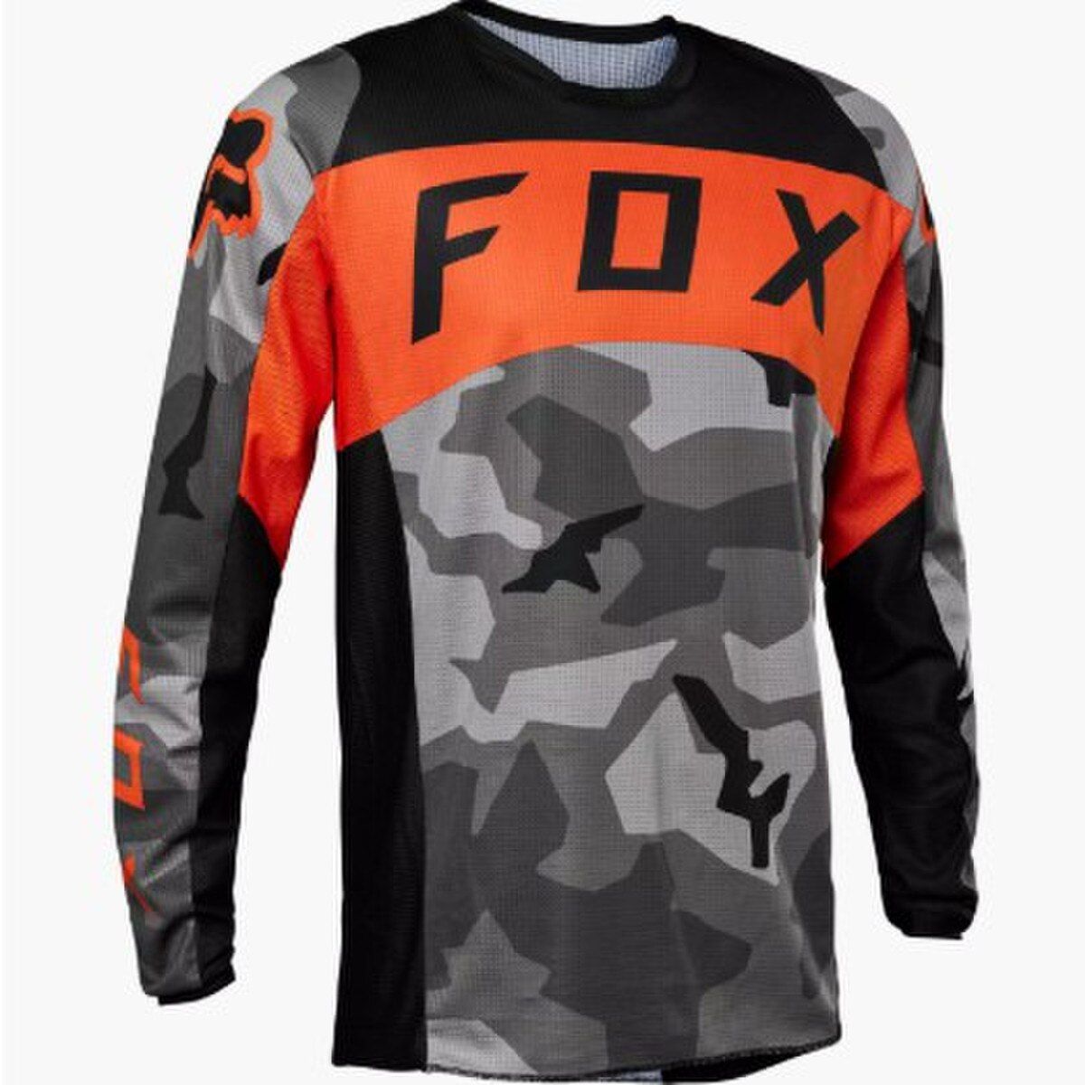 FOX RACING 180 BNKR JERSEY - GREY CAMO - LARGE FOX RACING 180 BNKR JERSEY - GREY CAMO - LARGE