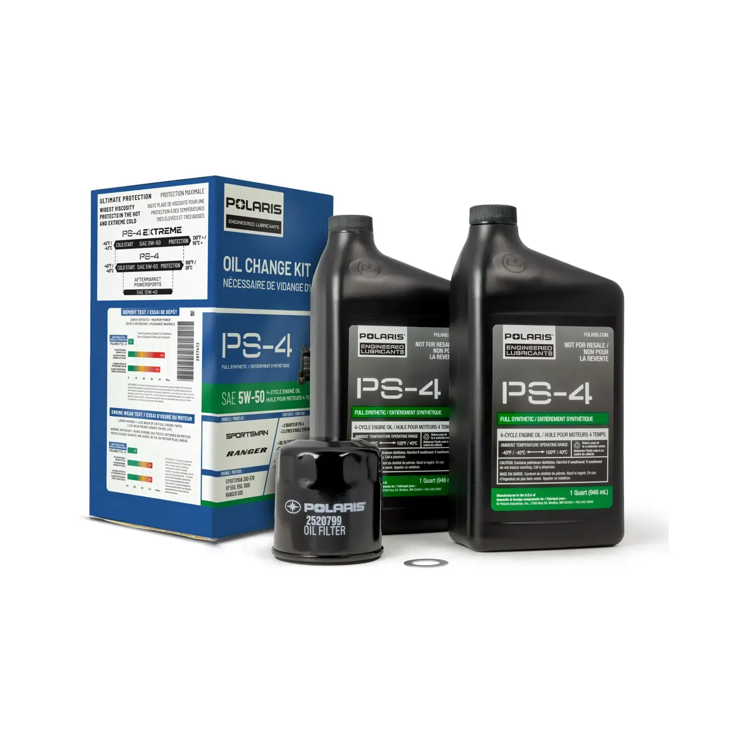Polaris Oil Change Kit - 2877473