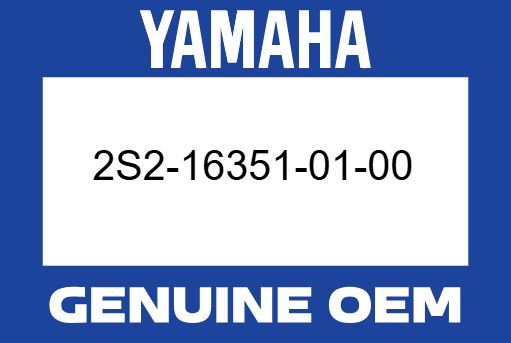 Yamaha Plate, Pressure 1 (Yamaha YFZR450) - 2S2-16351-01-00