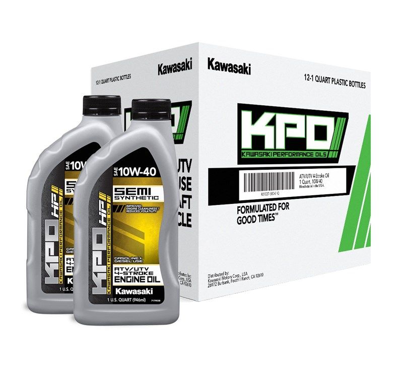 Kawasaki KPO Semi Synthetic ATV-UTV Engine Oil