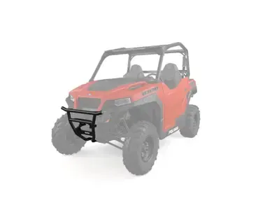 Polaris General Front Bumper - Black