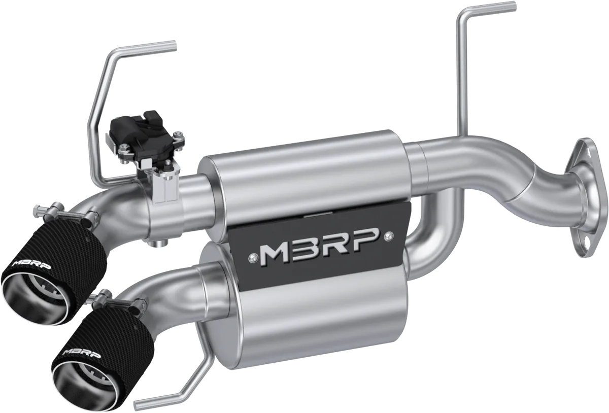 MBRP Active Slip-On Exhaust - Polaris Expedition