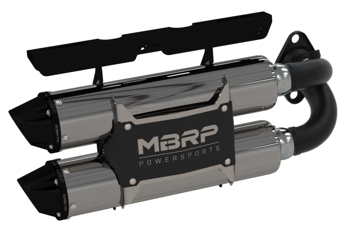 MBRP Dual Slip-On Performance Series Exhaust - Polaris RZR XP1000/RS1