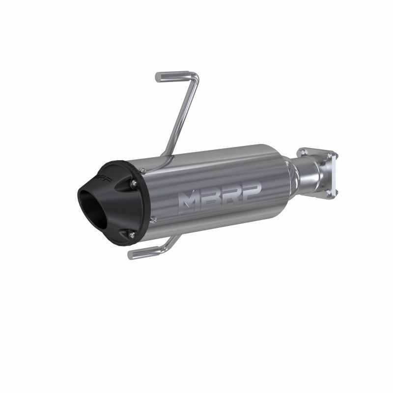 MBRP Single Slip-On Exhaust - Kawasaki KRX1000