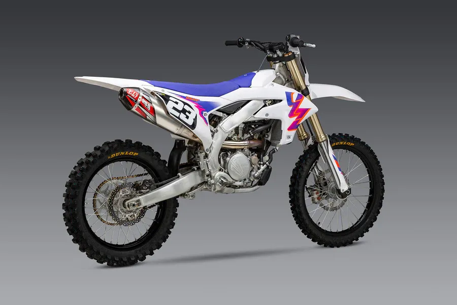 Yoshimura RS-4 Stainless/Aluminum Slip-On Exhaust - Yamaha YZ250F (24-26')