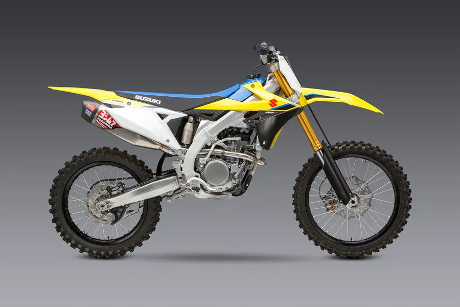 Yoshimura RS-12 Stainless/Aluminum Full Exhaust System - Suzuki RM-Z250 (19-25')