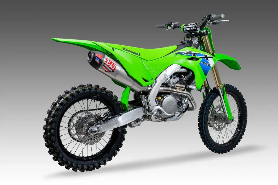 Yoshimura RS-12 Full Stainless Exhaust System - Kawasaki KX450 (24-26')