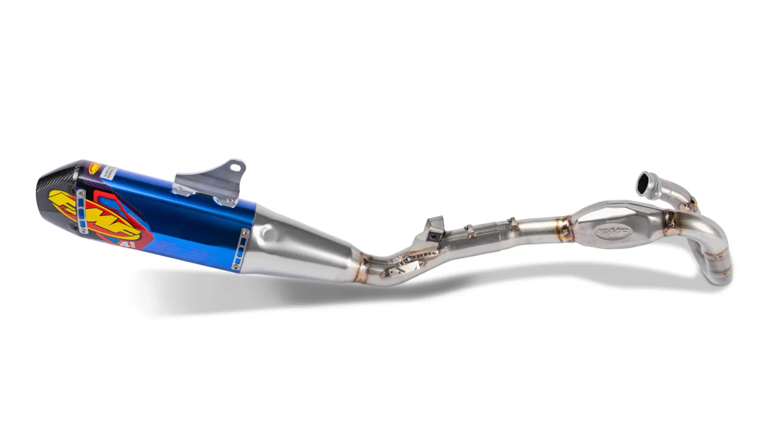 FMF Factory 4.1 RCT Titanium Anodized Exhaust System with Carbon Cap - Honda CRF450R/RX (21-26')