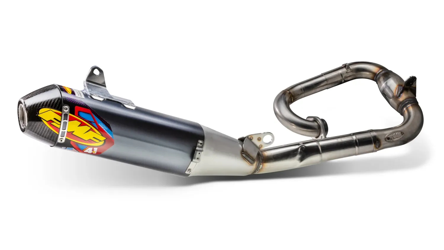 FMF Factory 4.1 RCT Stainless/Aluminum Exhaust System with Carbon Cap - Yamaha YZ250F/FX (19-26')